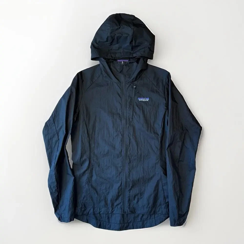 Patagonia Houdini Jacket Women's Small Lightweight Running Full Zip Windbreaker